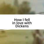 How I fell in love with Dickens